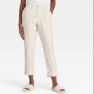 Women's Pintuck Ankle Pants
